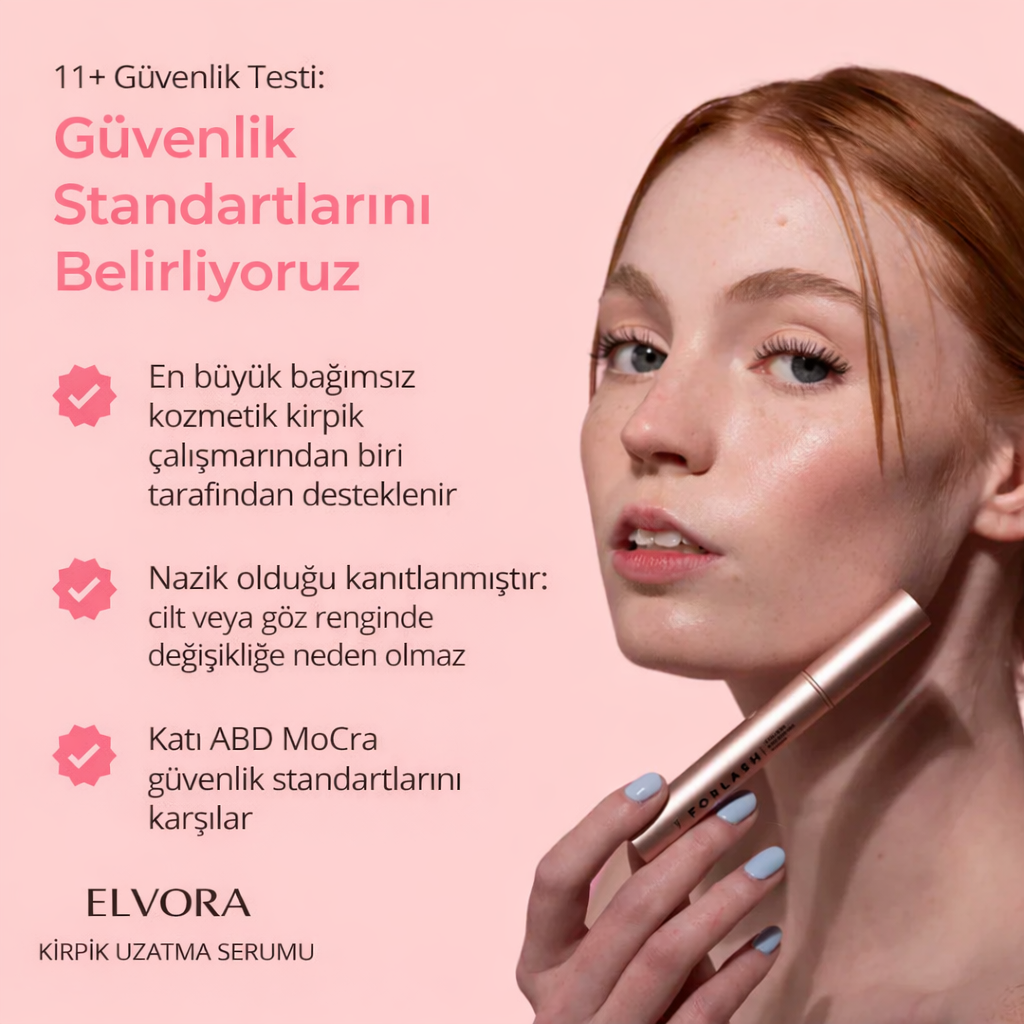 Elvora™ Kaş Kirpik Güçlendirici Serum