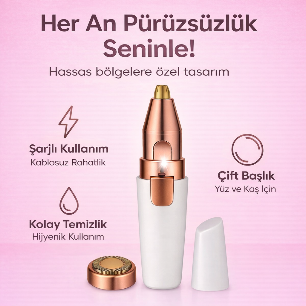 Elvora™ Mini Touch Epilasyon Seti